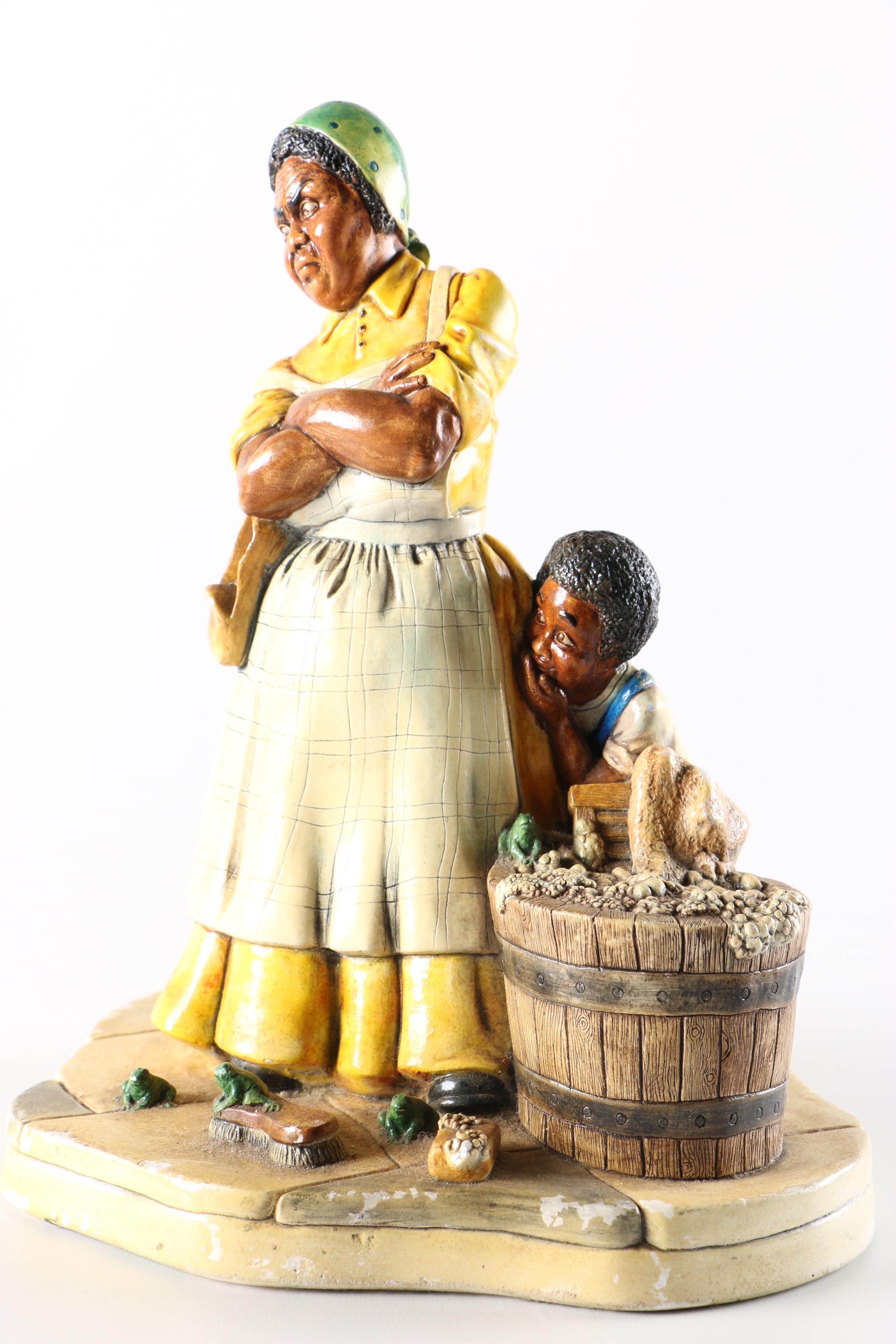Naturecraft Chalkware Figurines Circa 1980
