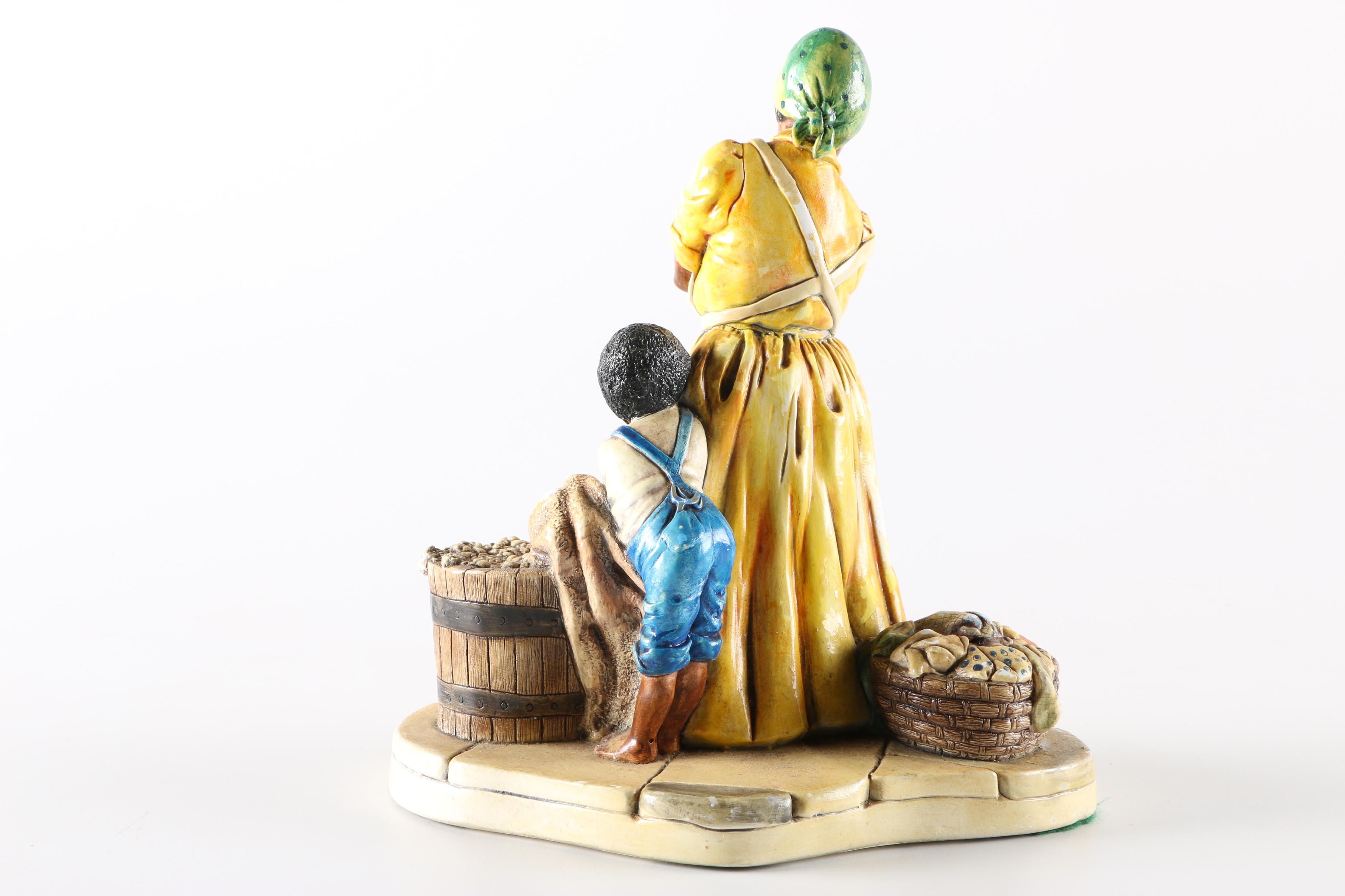 Naturecraft Chalkware Figurines Circa 1980