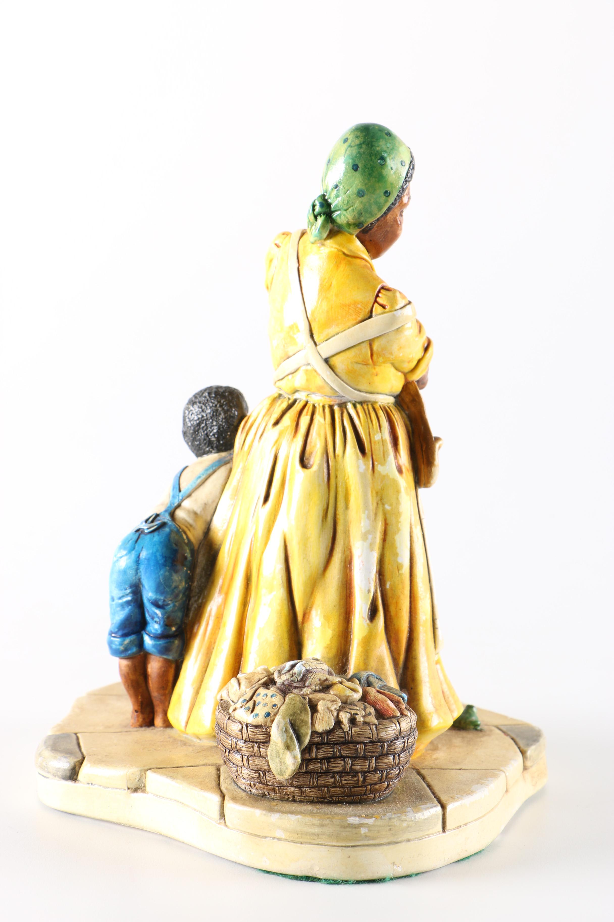 Naturecraft Chalkware Figurines Circa 1980