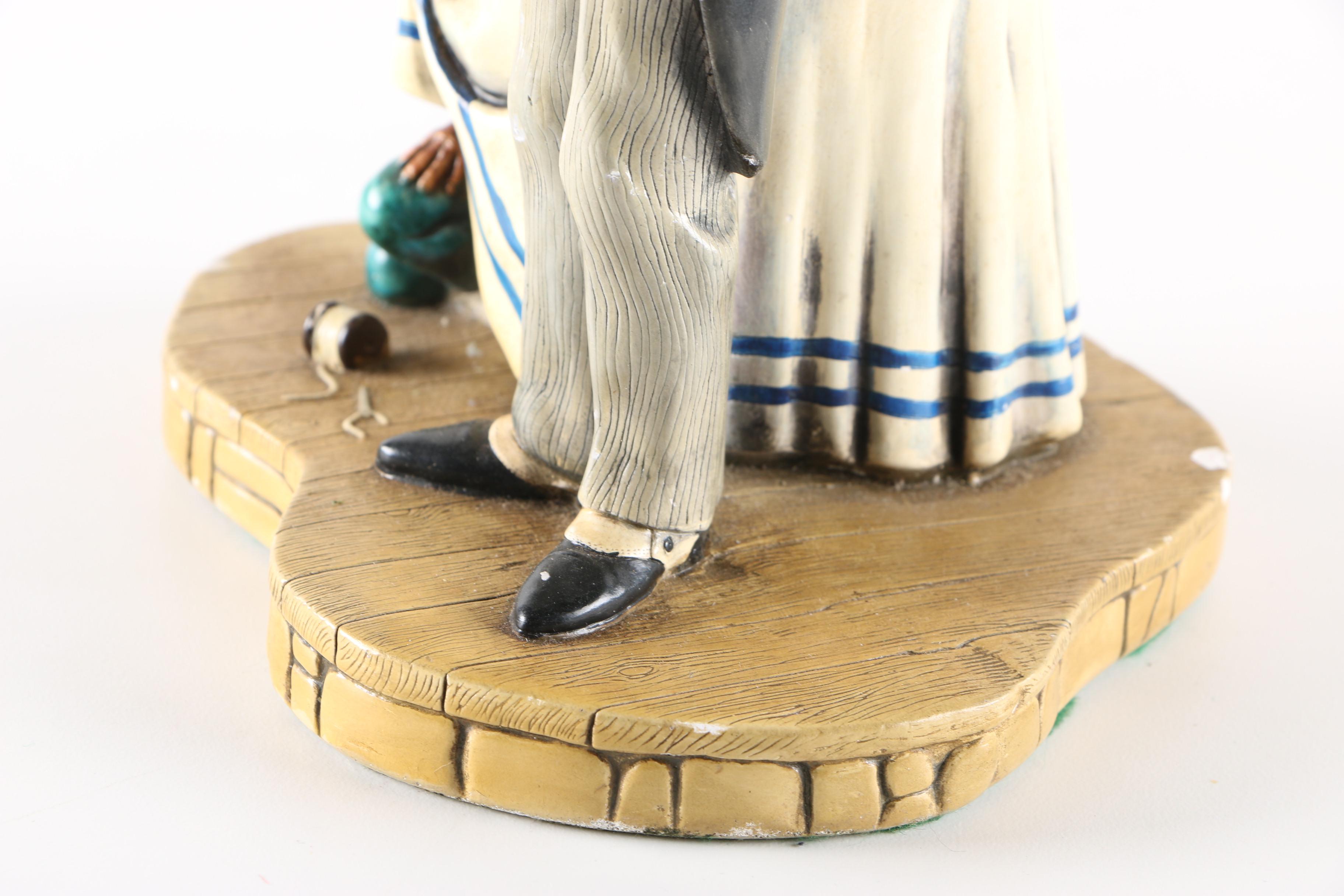 Naturecraft Chalkware Figurines Circa 1980