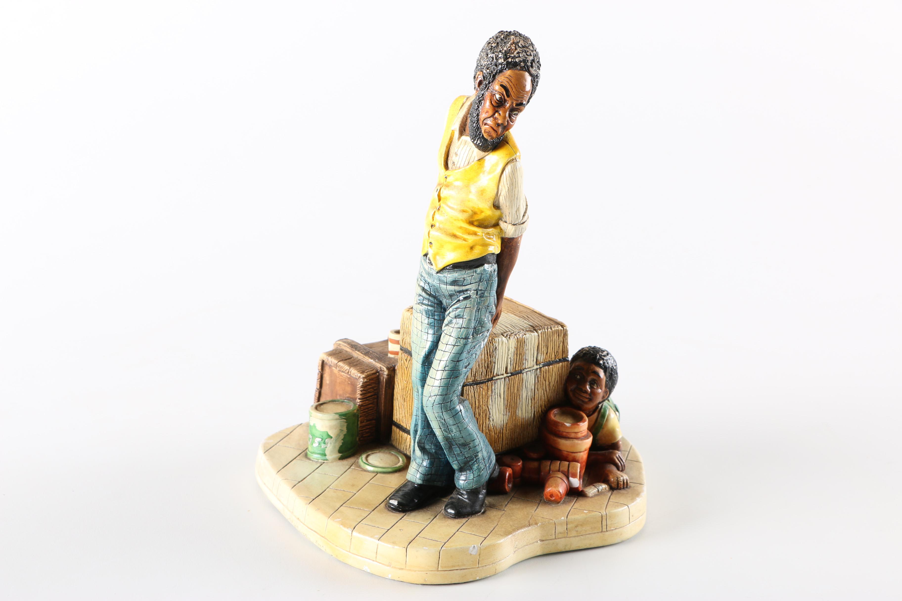 Naturecraft Chalkware Figurines Circa 1980