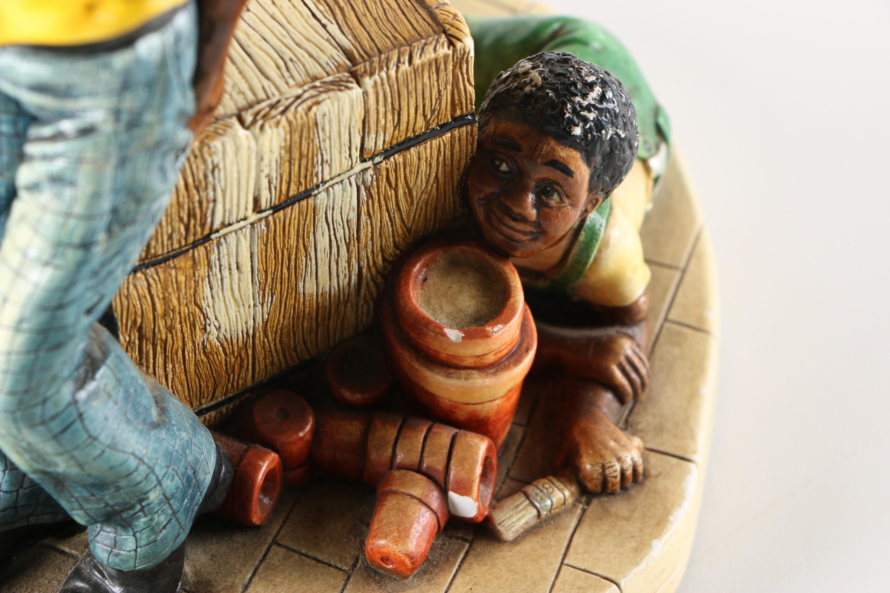 Naturecraft Chalkware Figurines Circa 1980