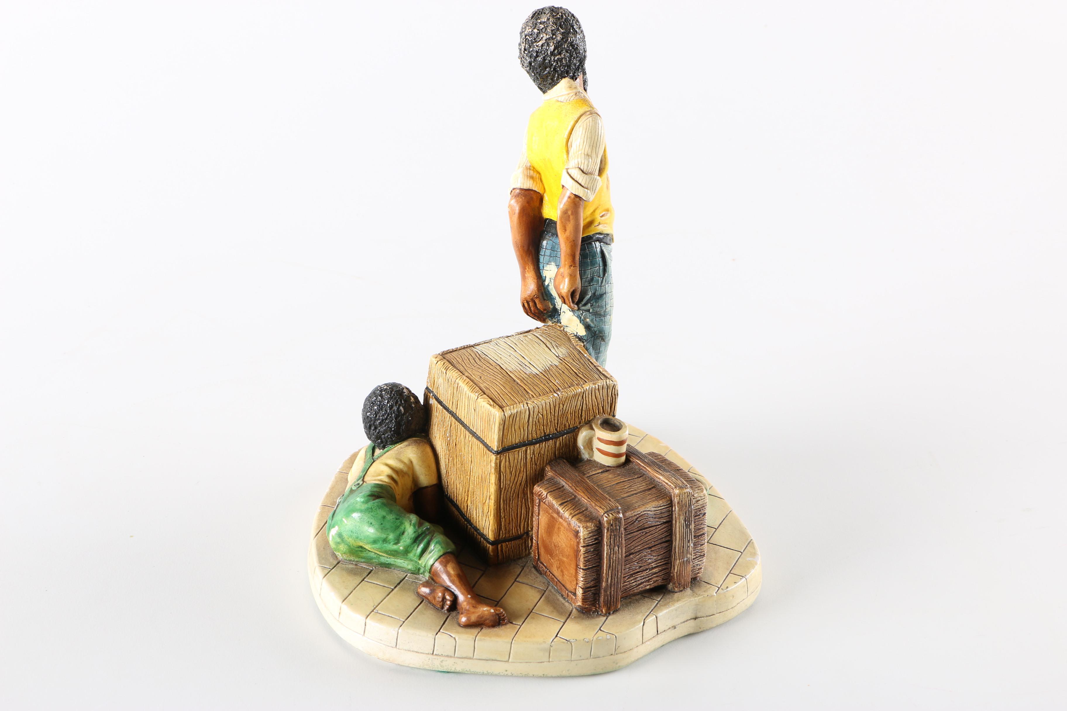 Naturecraft Chalkware Figurines Circa 1980