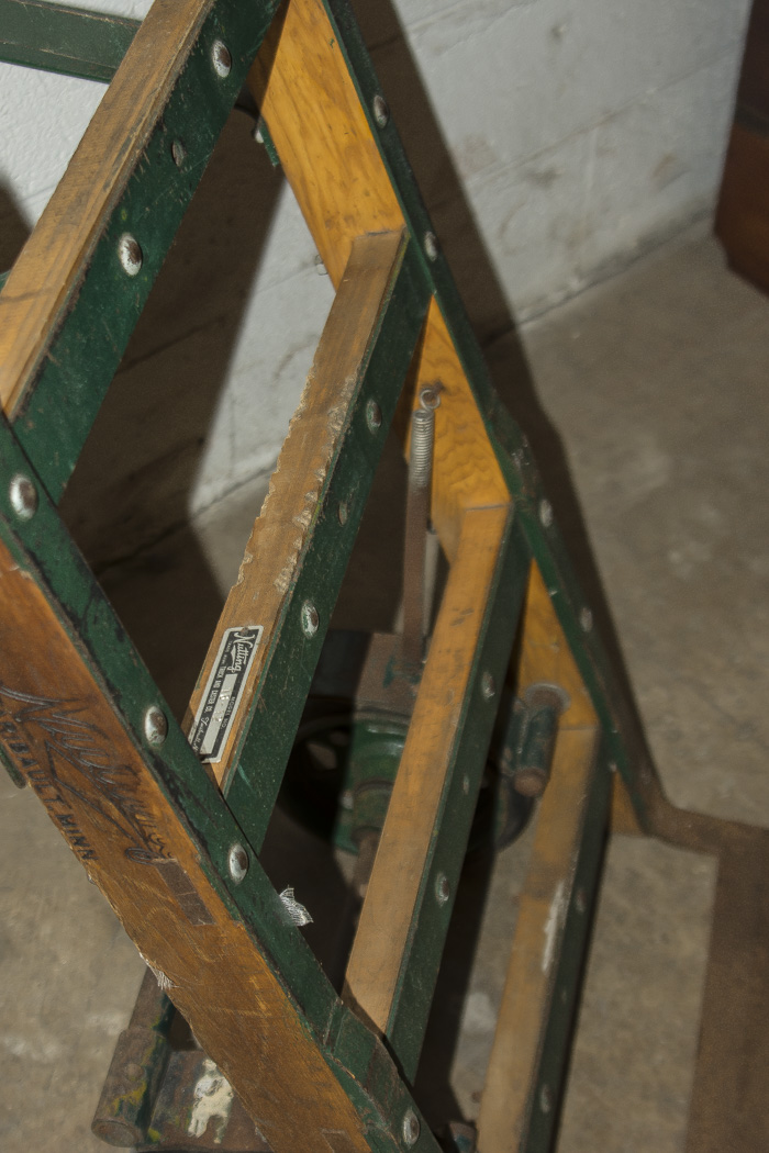 Antique Nutting Vintage Wood Dolly