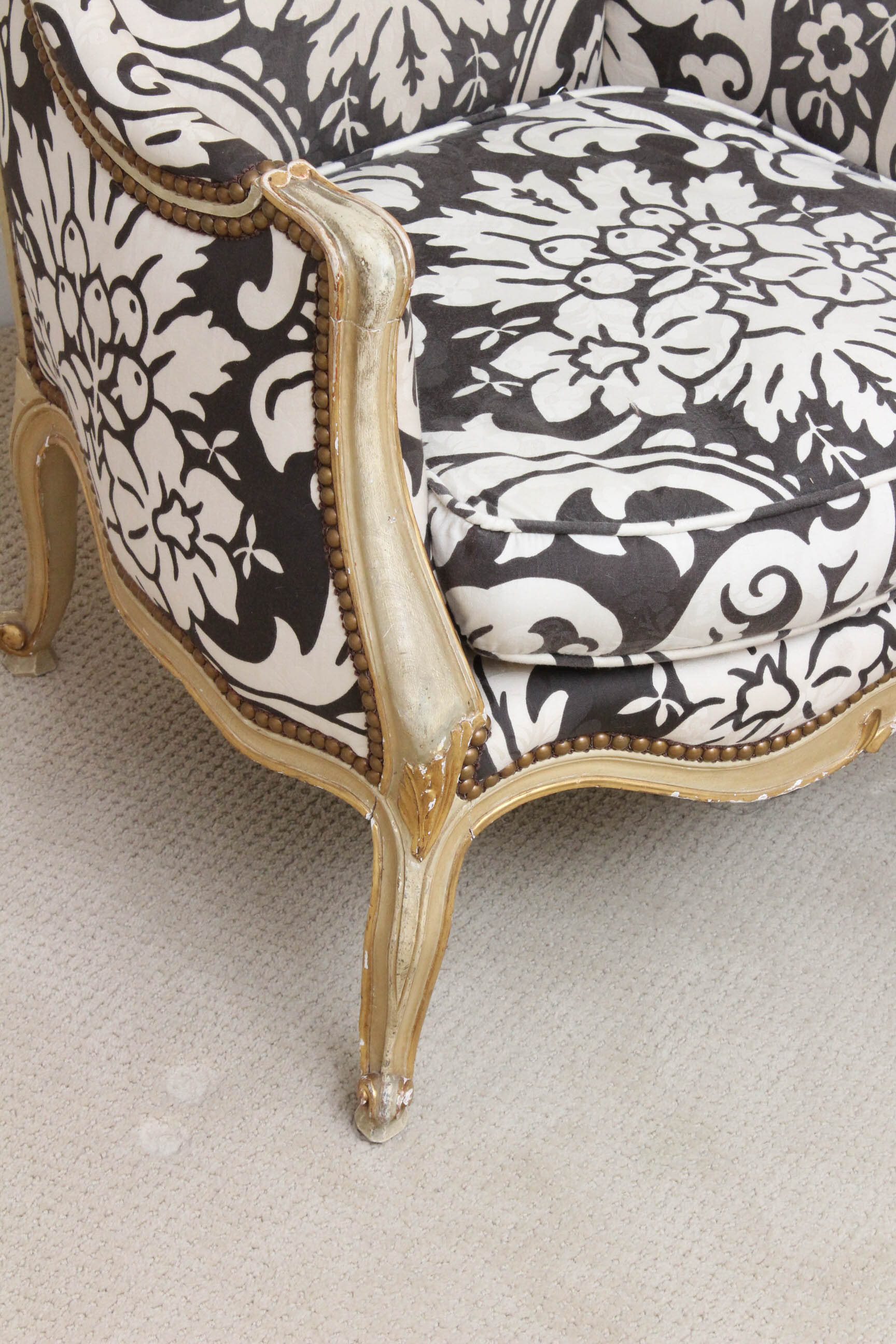 Vintage French Provincial Armchairs