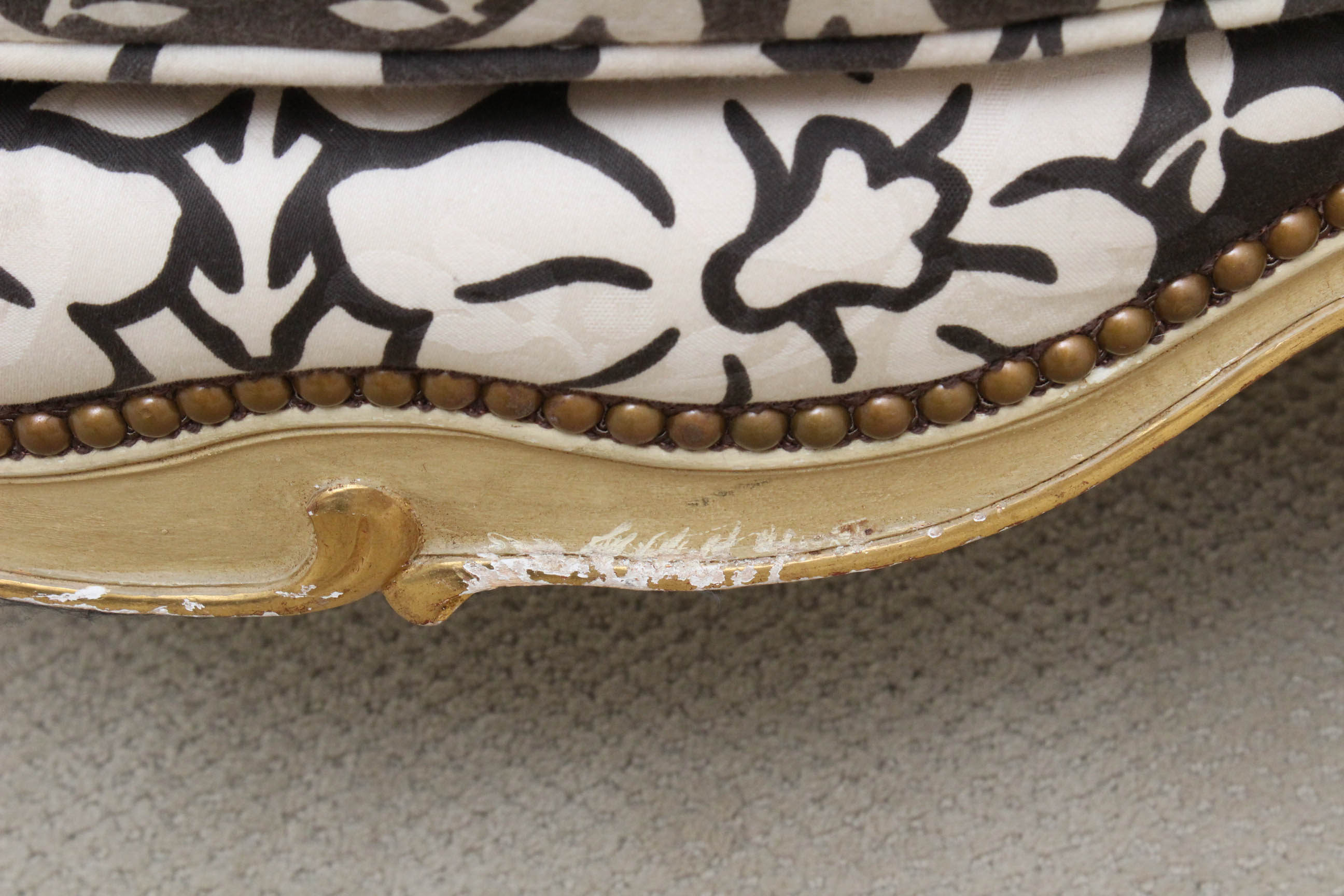 Vintage French Provincial Armchairs