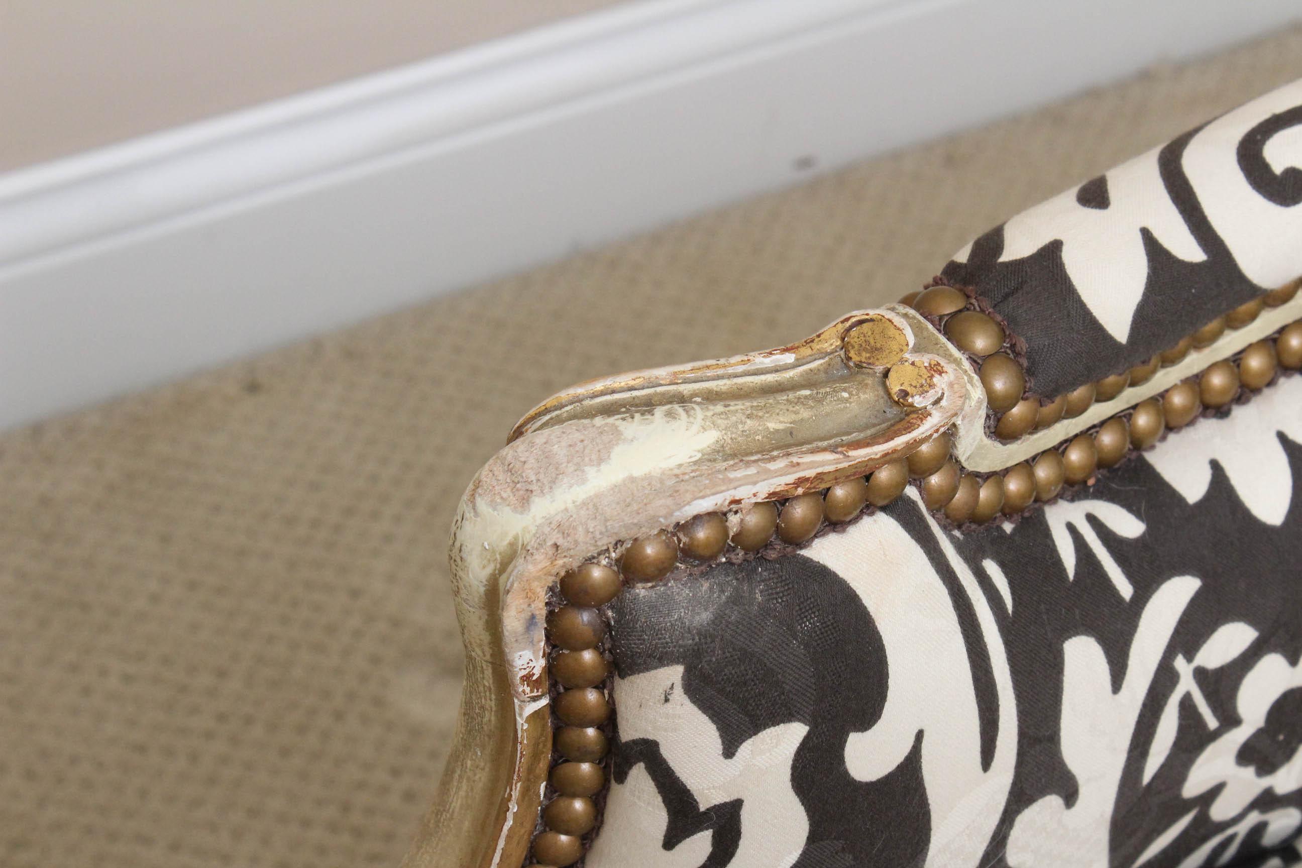 Vintage French Provincial Armchairs