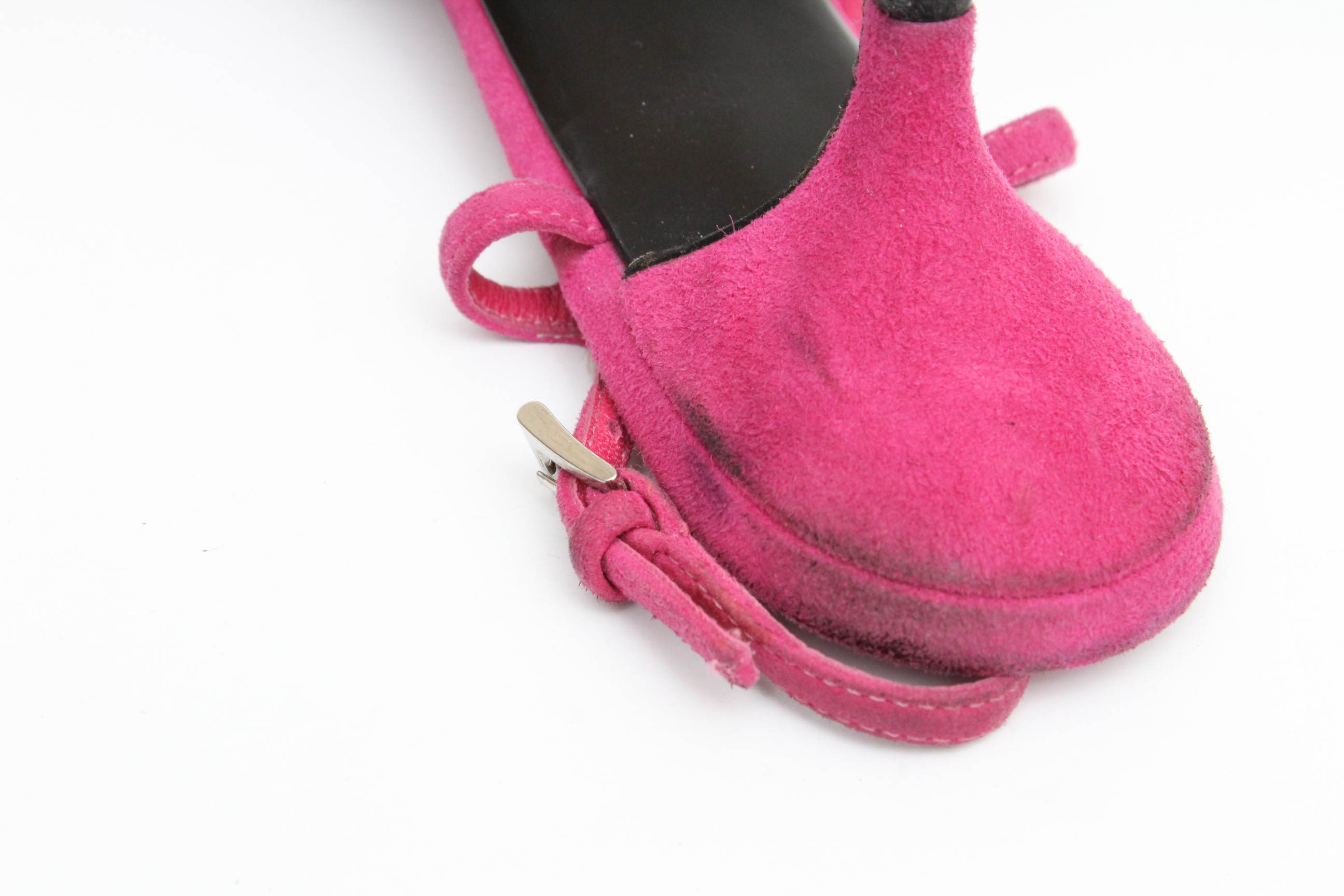 Prada Slingback Kitten Heel Pumps, Size 40