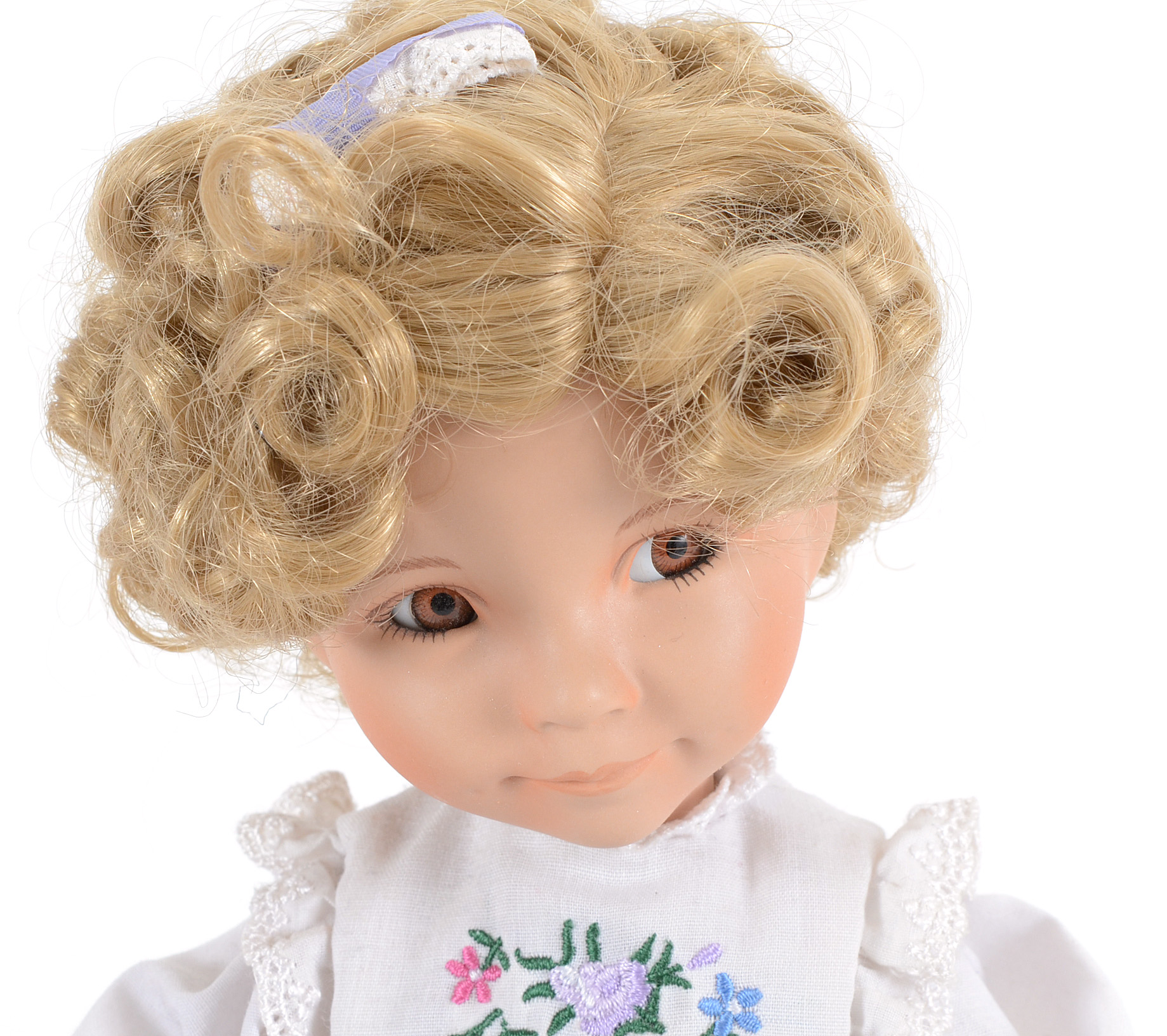 Pair of Ashton-Drake Porcelain Dolls