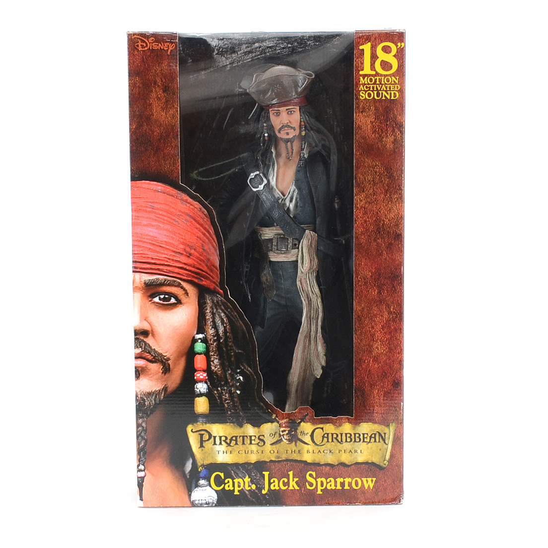 Captain Jack Sparrow "The Curse of the Black Pearl" Talking Action Figure