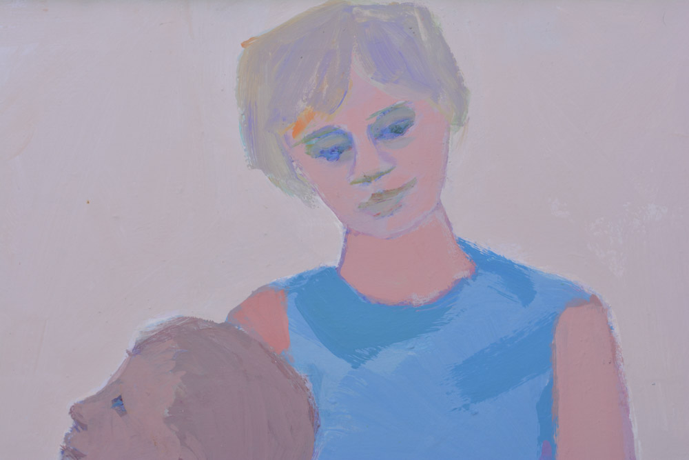 Lucile Sanders Original Acrylic Painting "Family I"