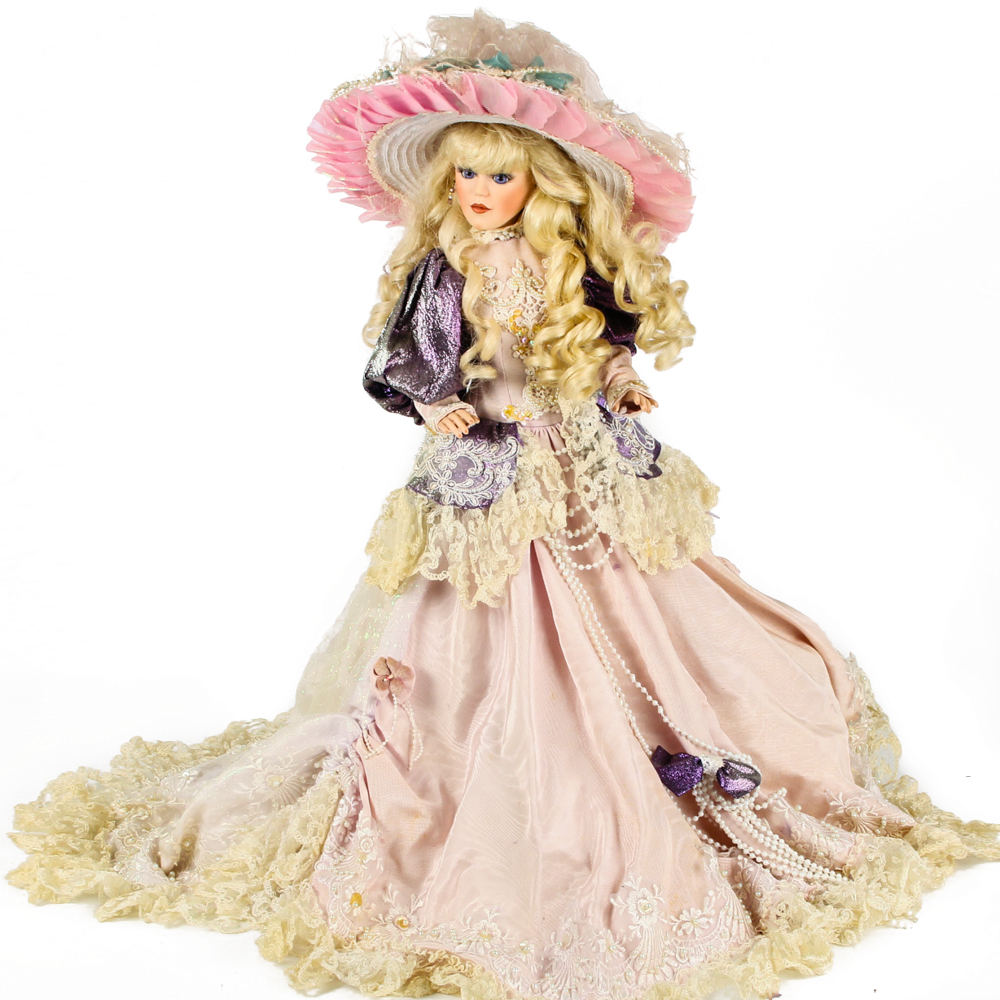 Signed Maryse Nicole Porcelain Doll