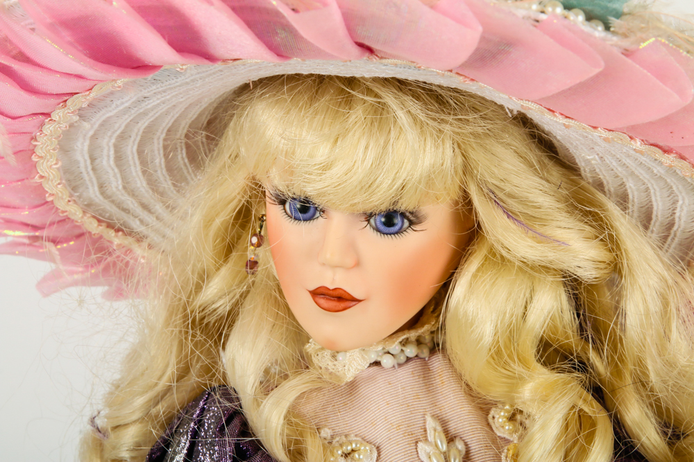 Signed Maryse Nicole Porcelain Doll