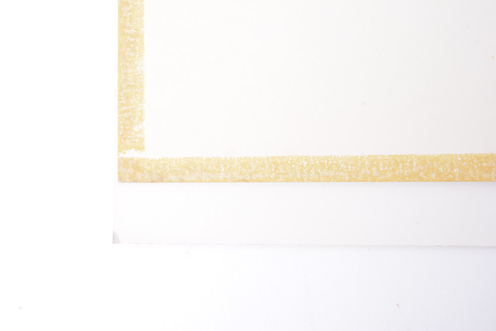 Unframed Howard Goodson Watercolor of Reclining Figure