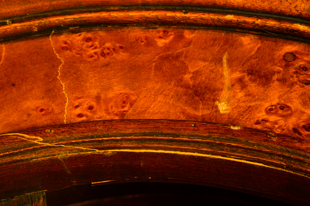 Burled Wood Secretary