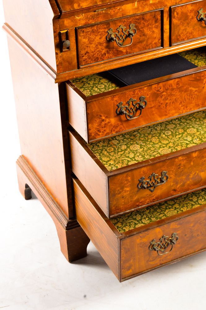 Burled Wood Secretary