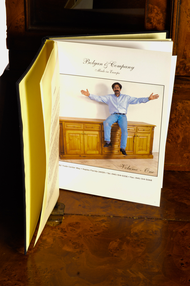 Burled Wood Secretary