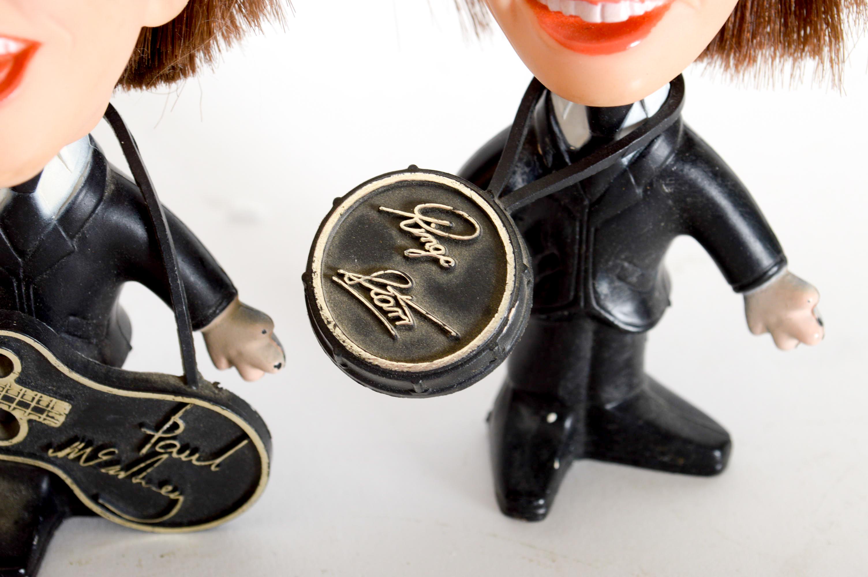 1964 "The Beatles" Figurines with Instruments