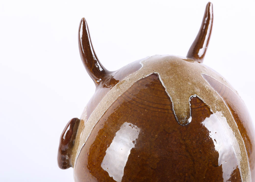 Marvin Bailey Devil Head Sculpture