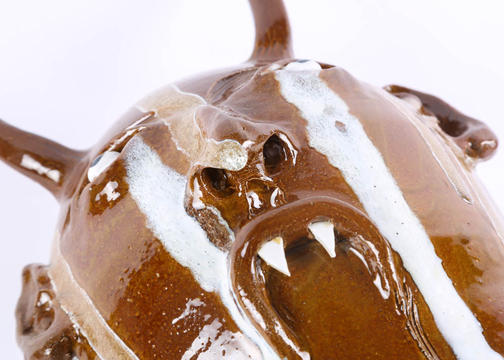 Marvin Bailey Devil Head Sculpture