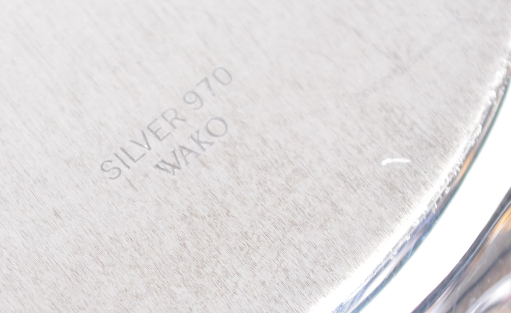 Wako Ginza Tokyo 970 Silver Trinket Tray