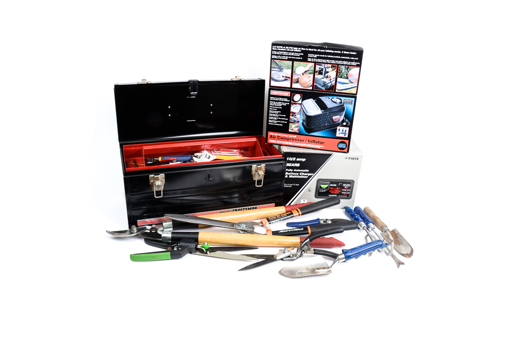 Carftsman Toolbox and Hand Tools