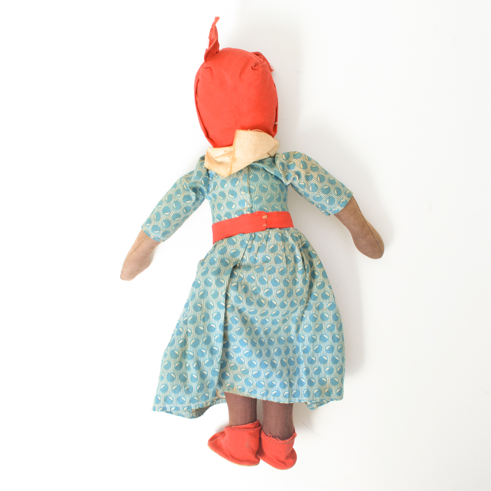 Vintage African-American Doll Made in Poland