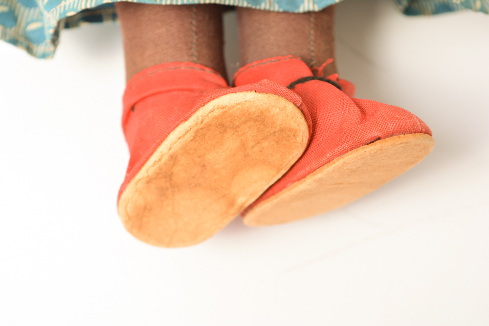 Vintage African-American Doll Made in Poland