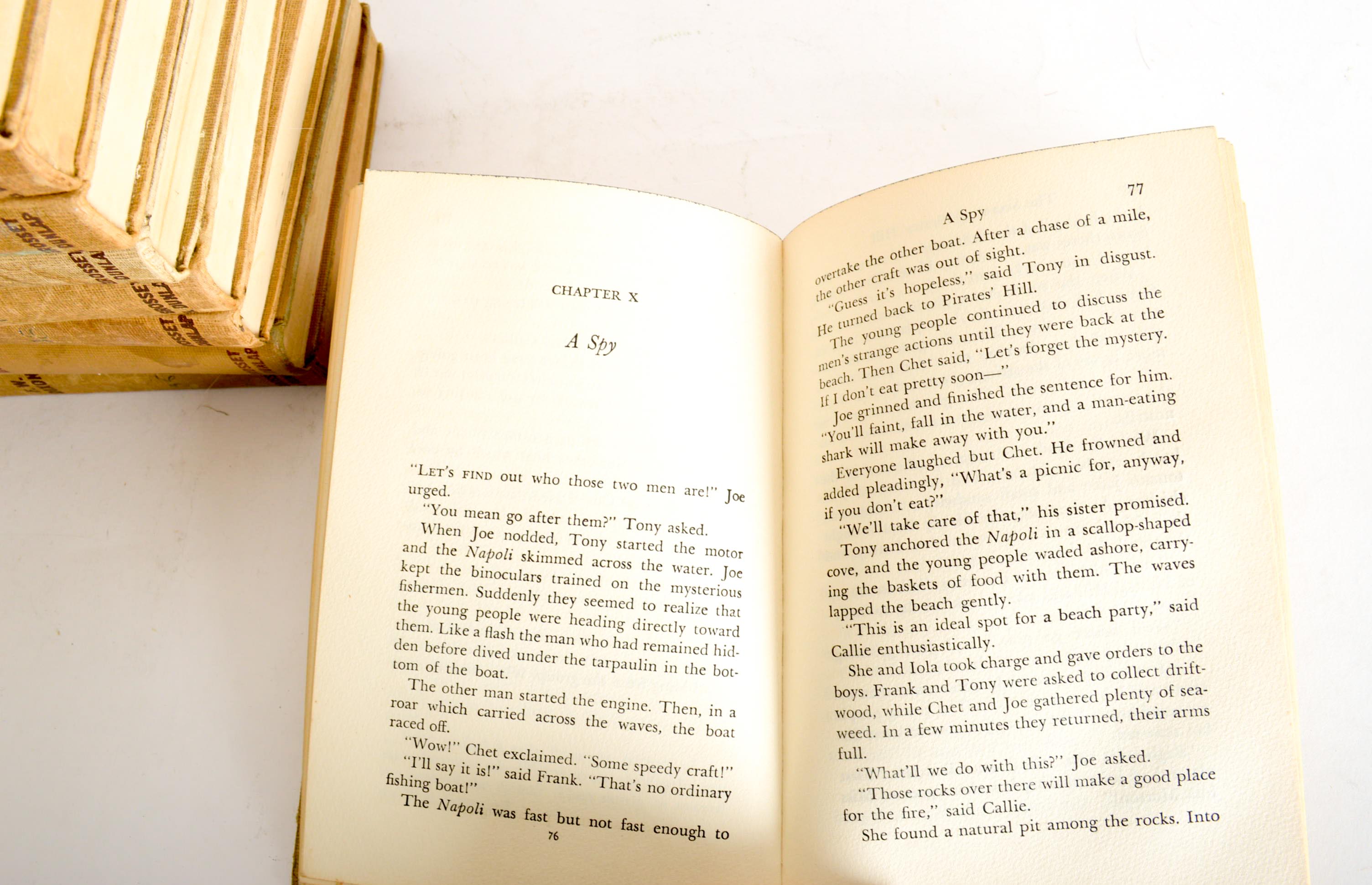 Circa 1960 "The Hardy Boys" Mystery Books