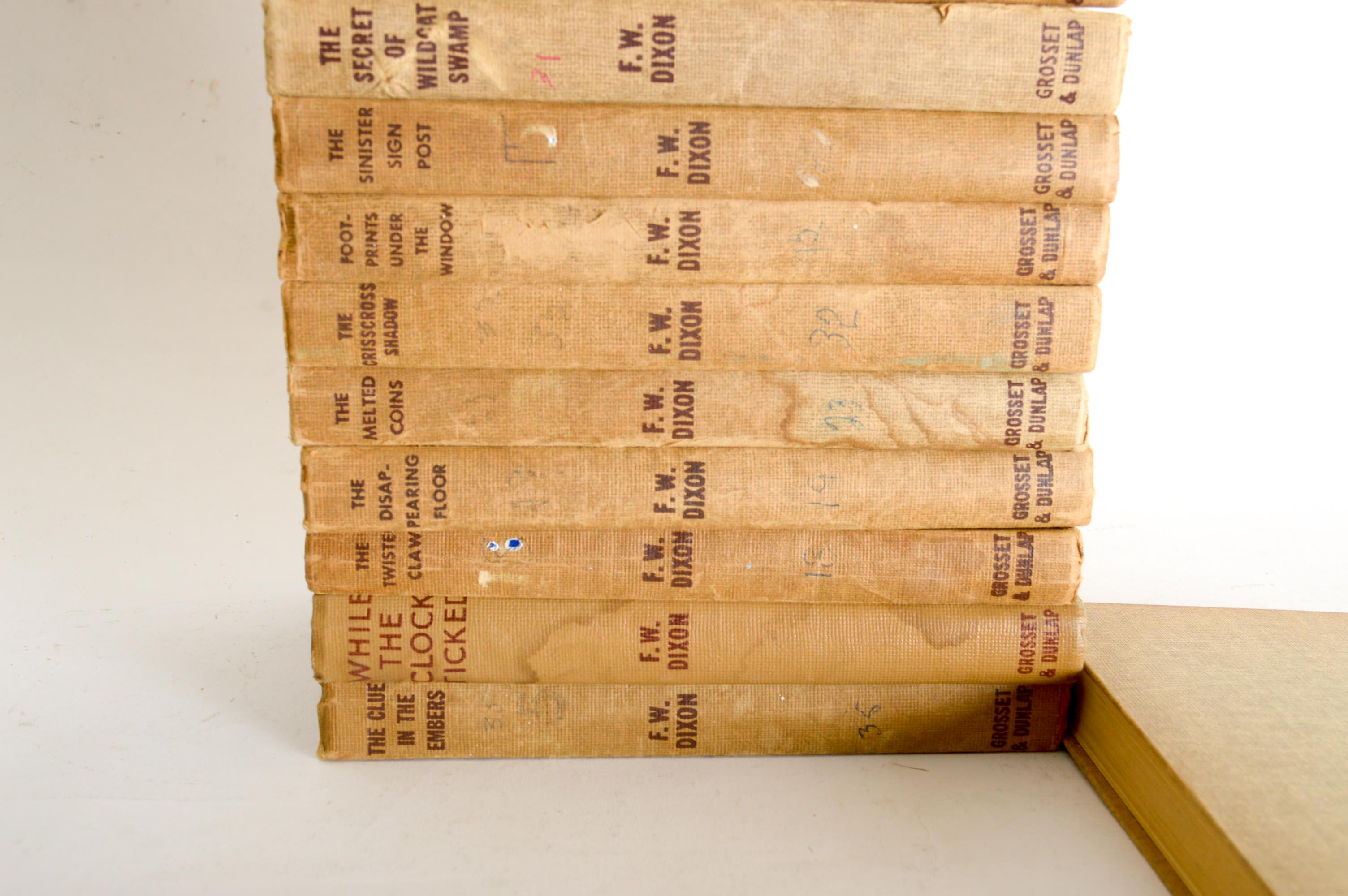 Circa 1960 "The Hardy Boys" Mystery Books