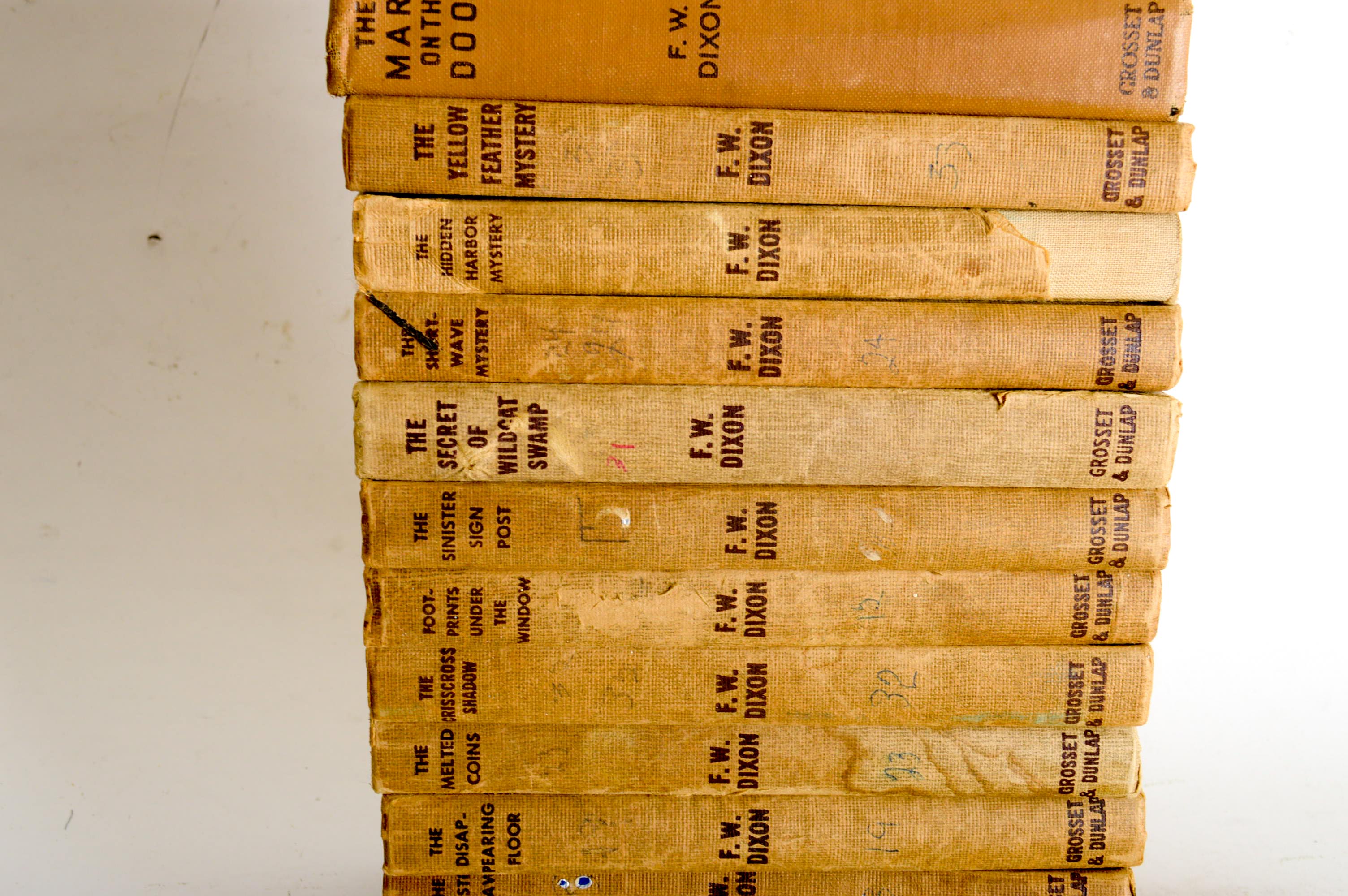 Circa 1960 "The Hardy Boys" Mystery Books