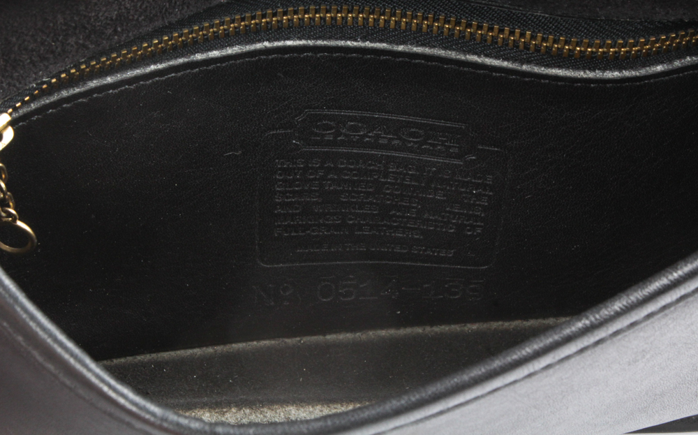 Vintage Coach Turn-Lock Crossbody Purse