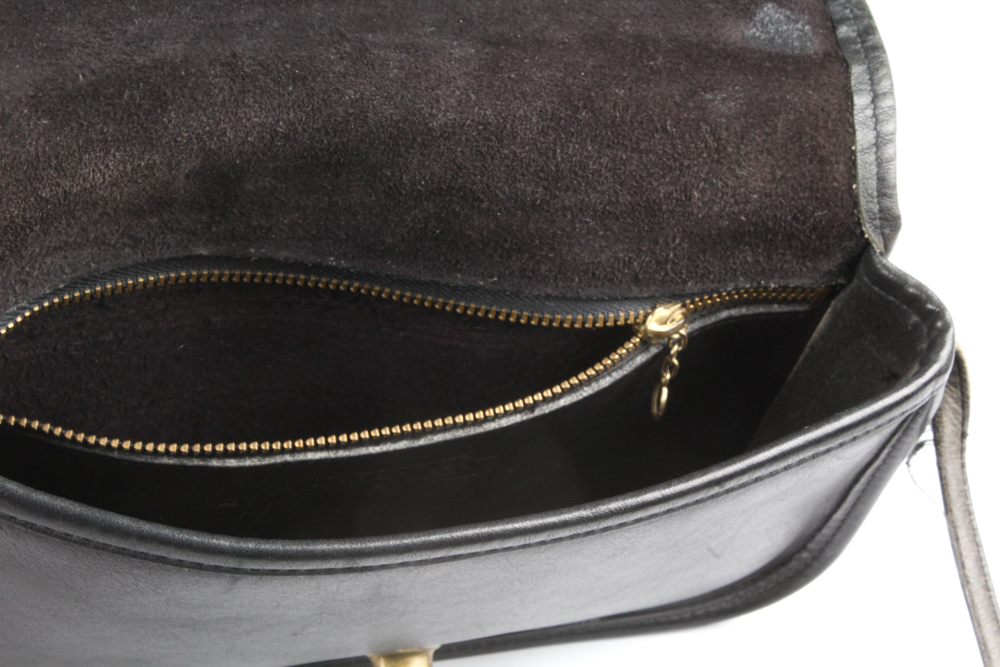 Vintage Coach Turn-Lock Crossbody Purse