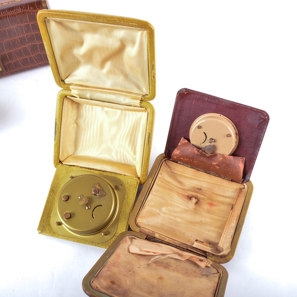 Vintage Travel Alarm Clock Collection