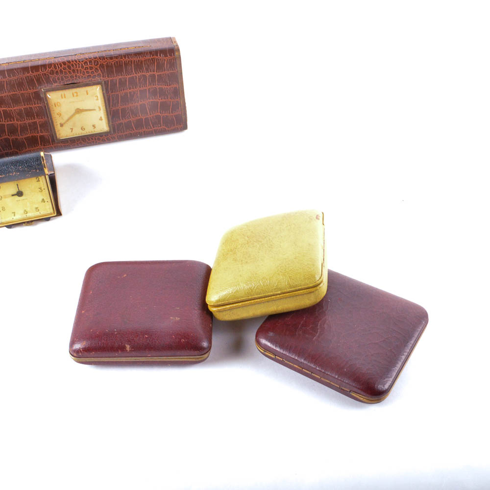 Vintage Travel Alarm Clock Collection