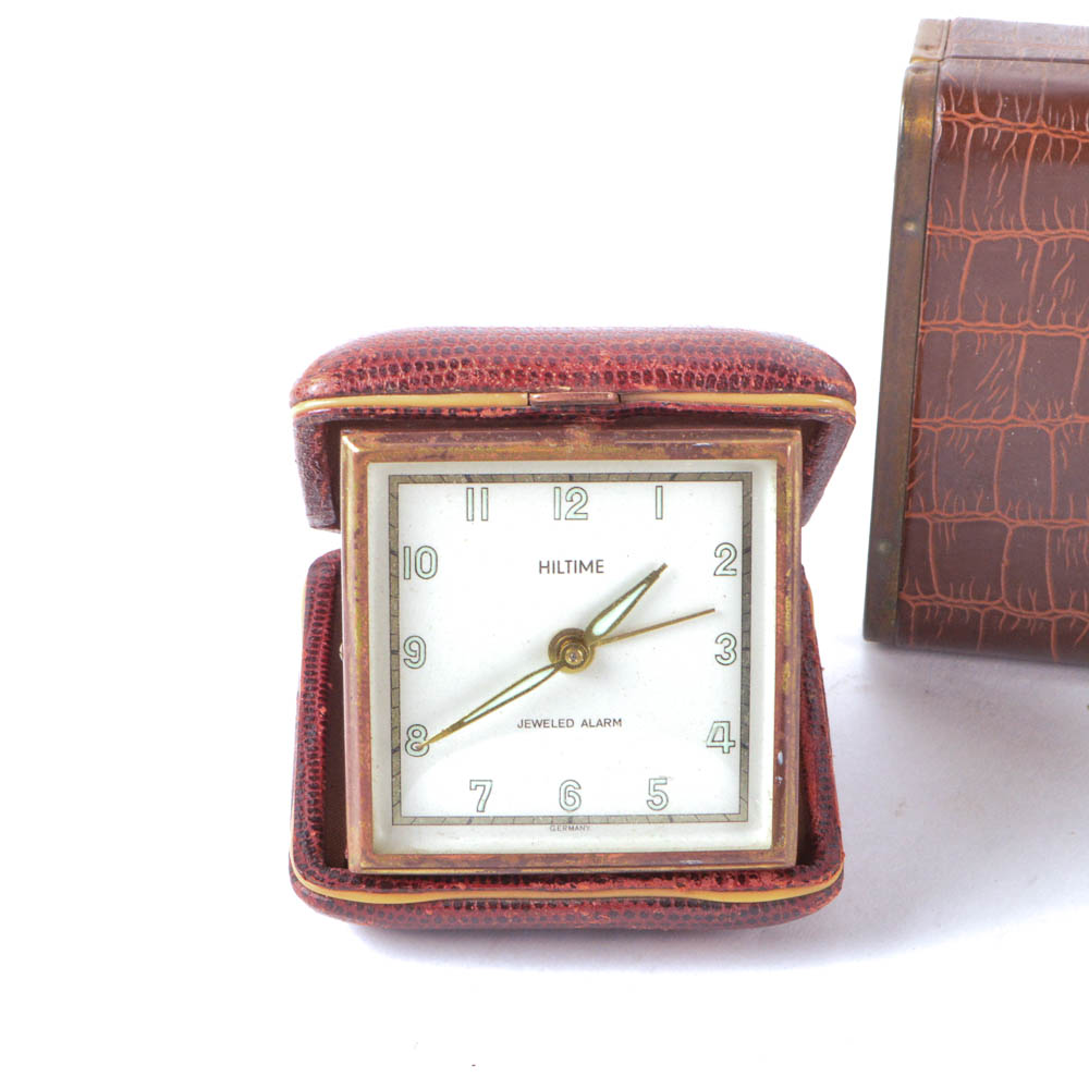 Vintage Travel Alarm Clock Collection