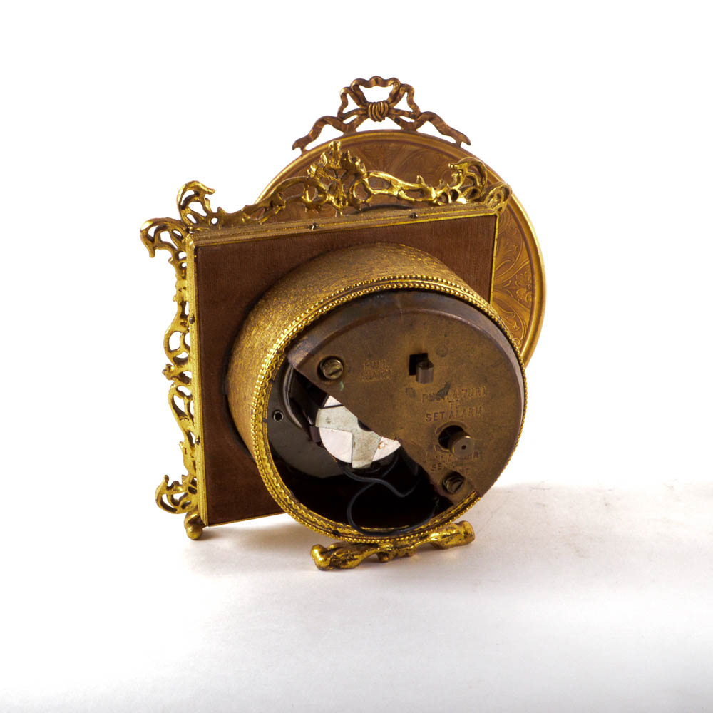 Vintage Metal and Gold Tone Clock Collection