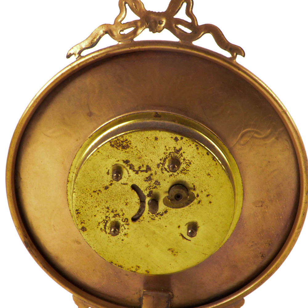 Vintage Metal and Gold Tone Clock Collection