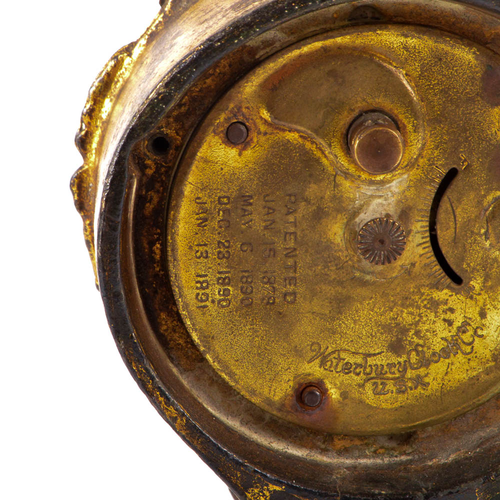 Vintage Metal and Gold Tone Clock Collection