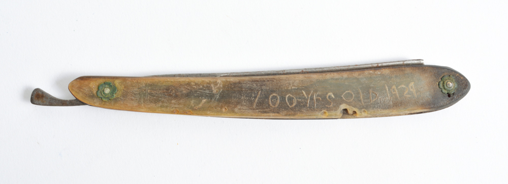 1929 Anchor Brand Straight Shaving Razor