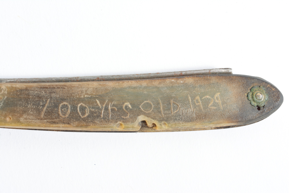 1929 Anchor Brand Straight Shaving Razor