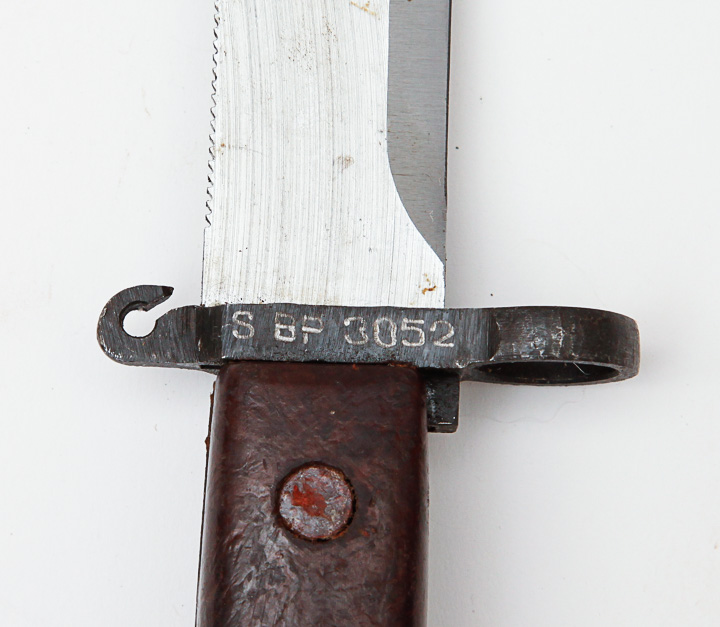 Vietnam War Era Bayonet Fitted for an AK-47 Rifle