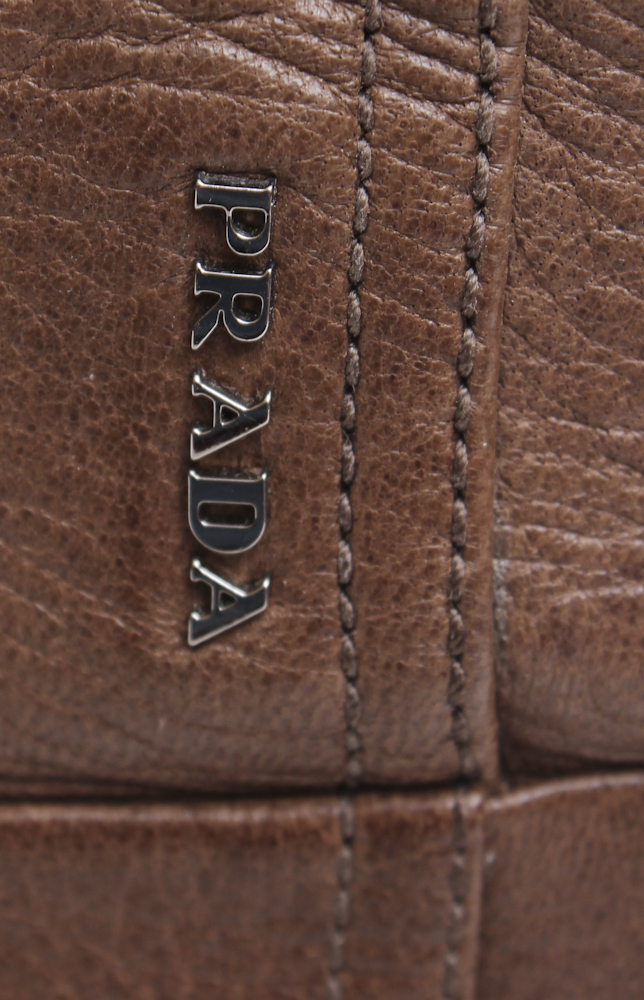 Prada Tall Brown Leather Boots