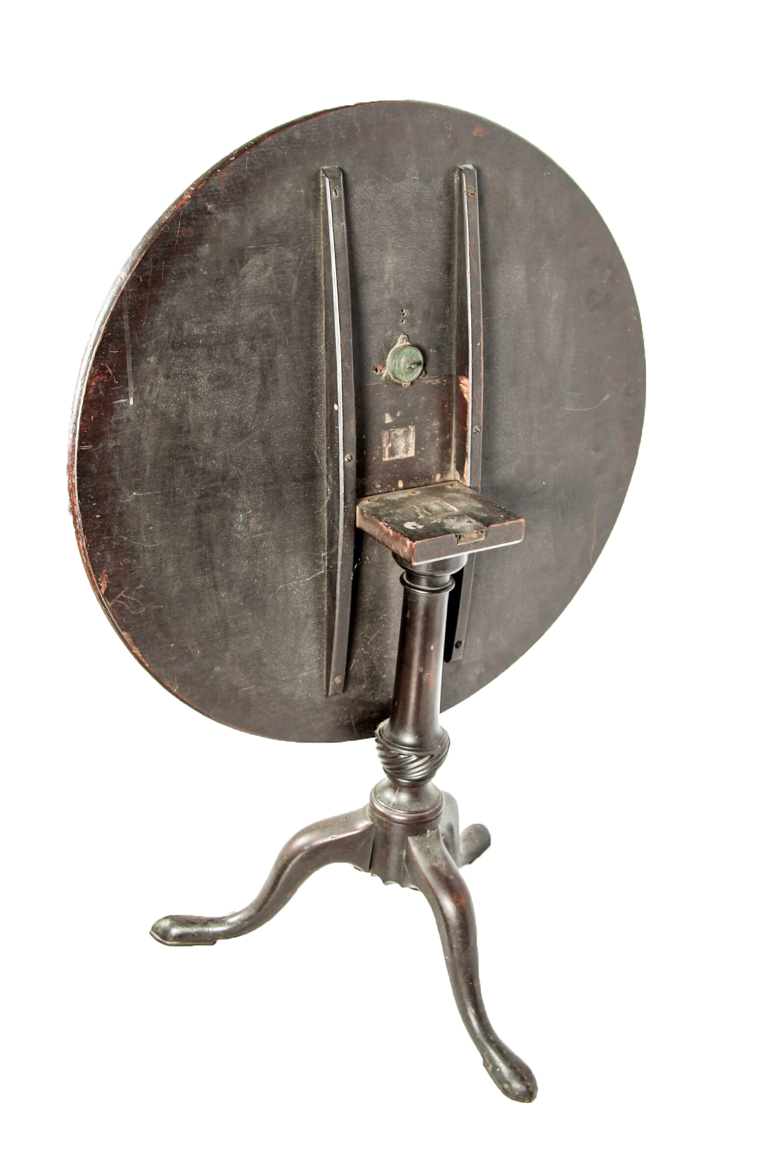 Circular Tilt-Top Pedestal Table