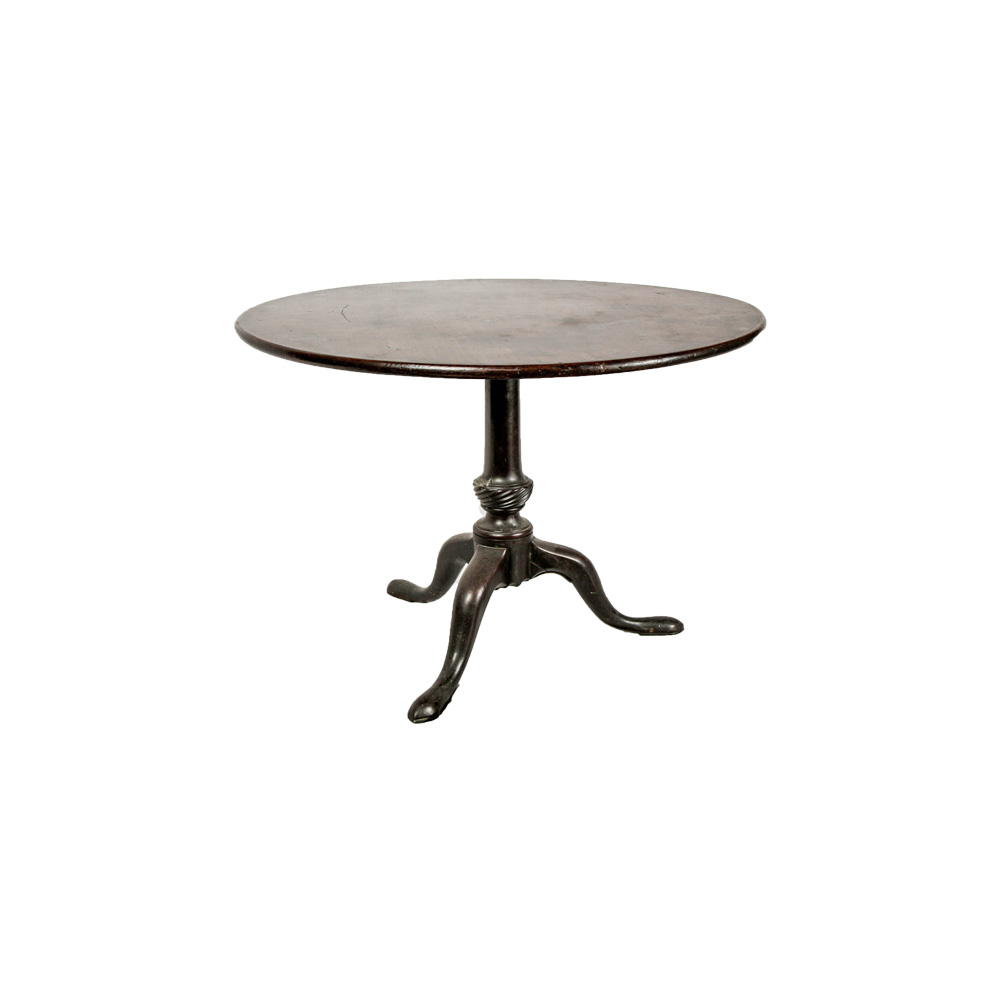 Circular Tilt-Top Pedestal Table