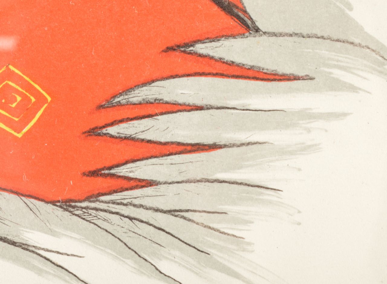 Framed Signed Limited Edition Lithograph by Miharu Lane