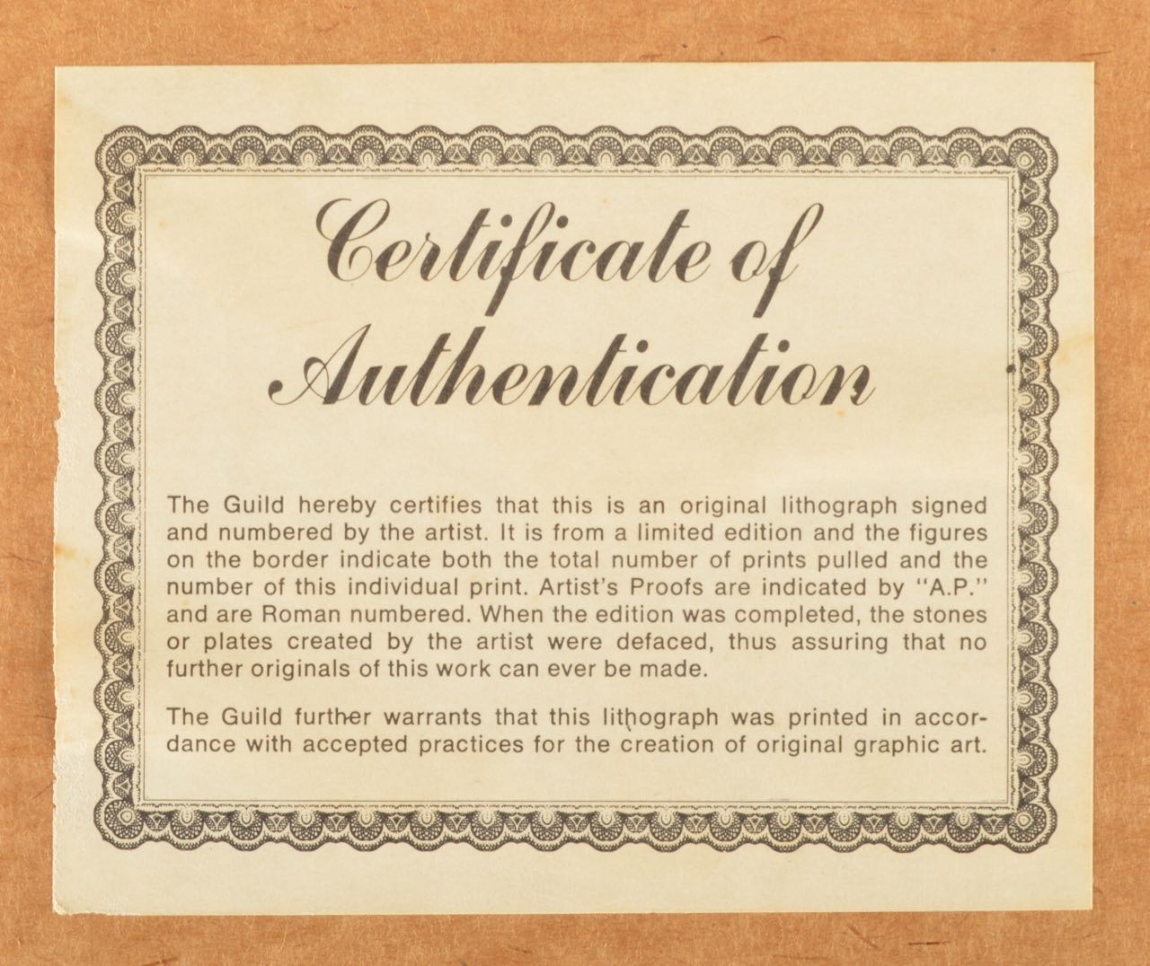 Framed Signed Limited Edition Lithograph by Miharu Lane