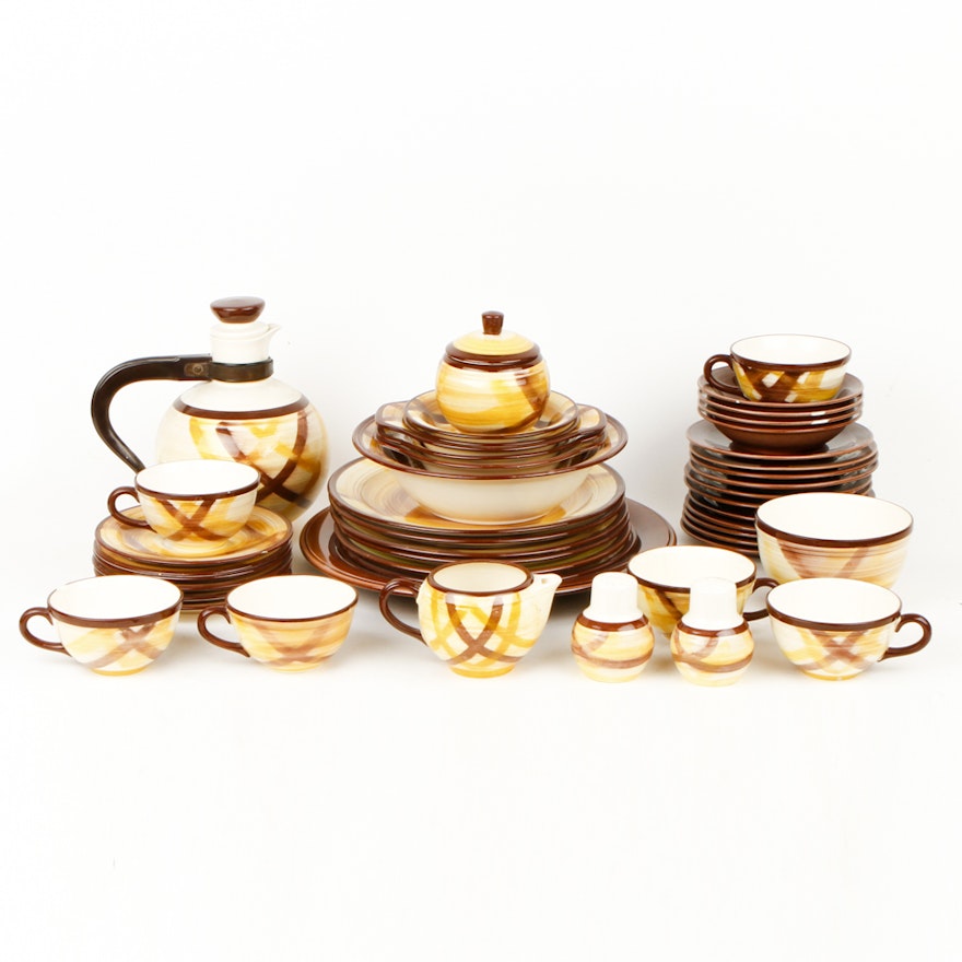 Vernon Kilns Organdie Dinnerware