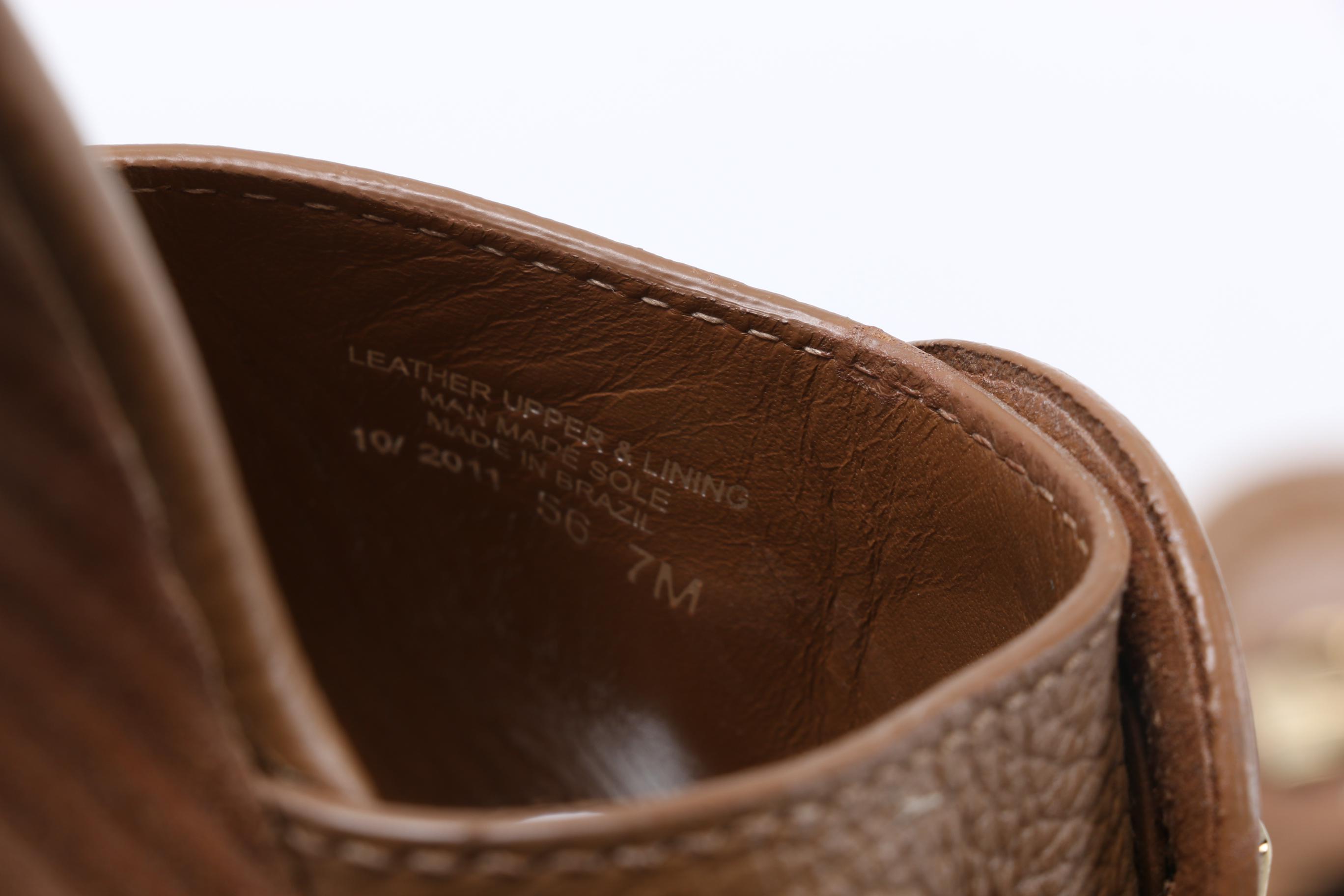 Tory Burch Leather Wedges