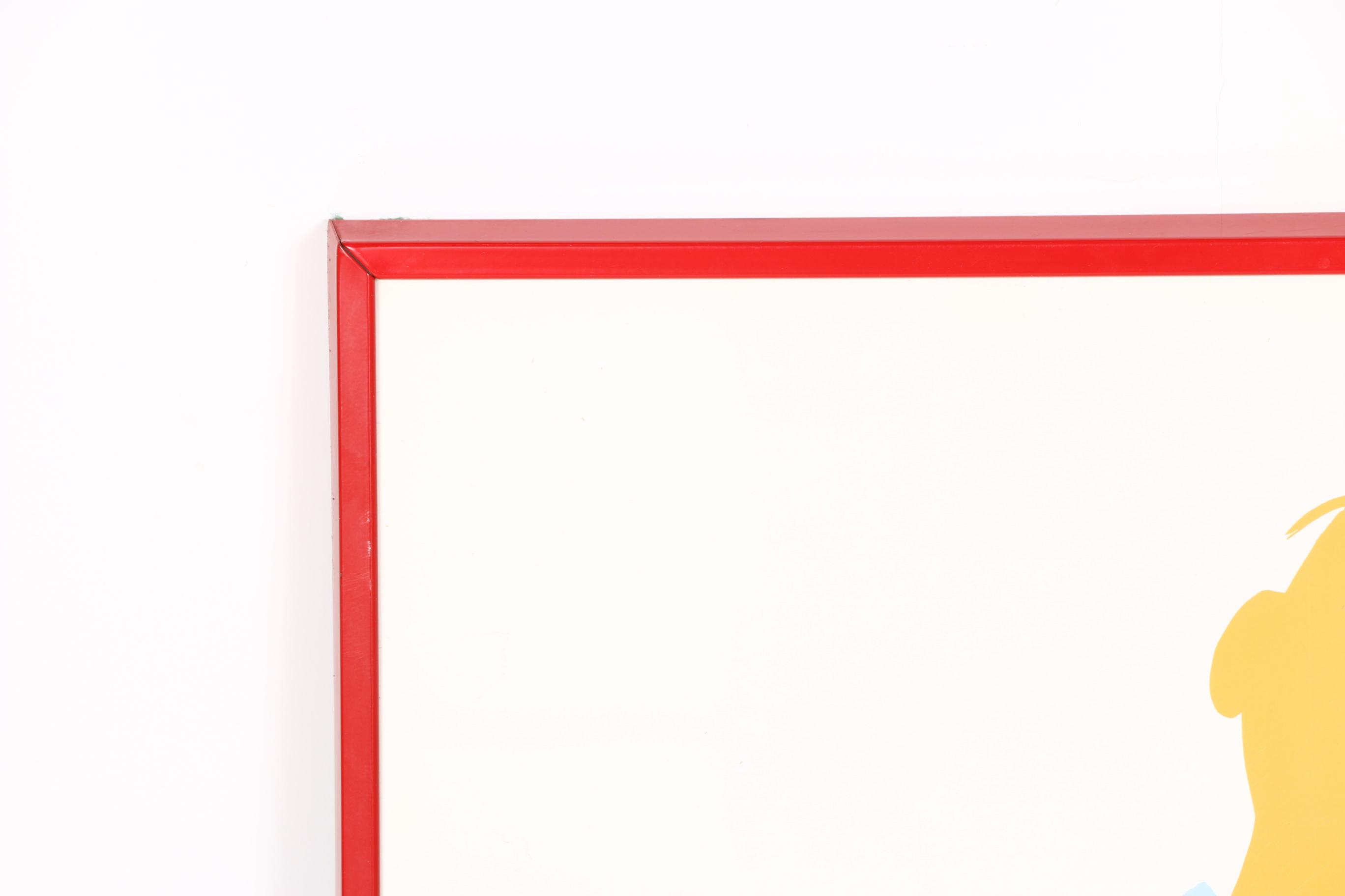 1948 Henryk Tomaszewski Serigraph Poster "Football"